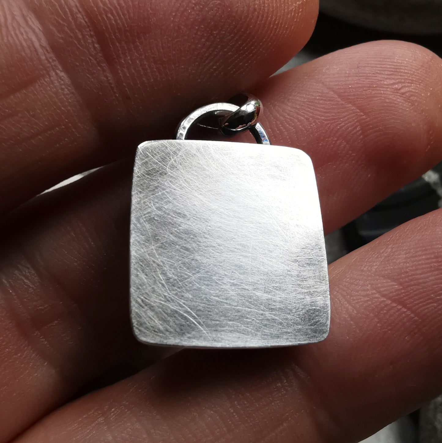Handcrafted silver custom pendants for Basia.